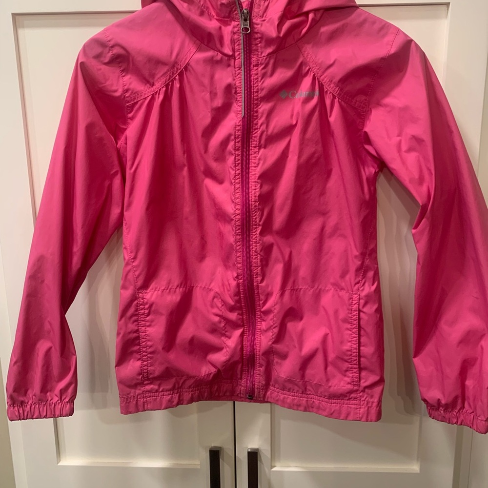 Columbia Kids Fuchsia Raincoat